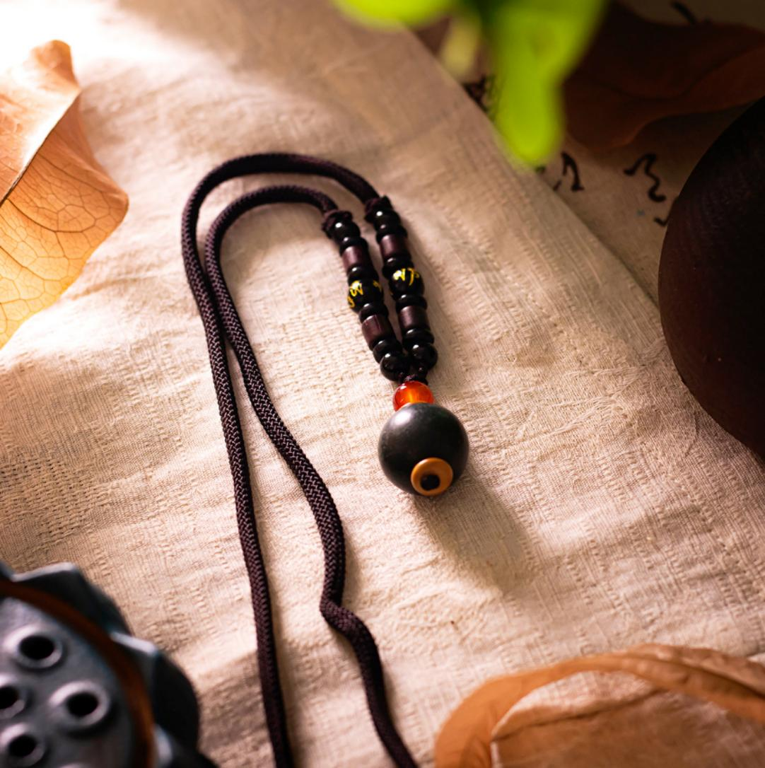 "Five Elements" Zen Aromatic Pendant Necklace | Minimalist Mindfulness Jewelry