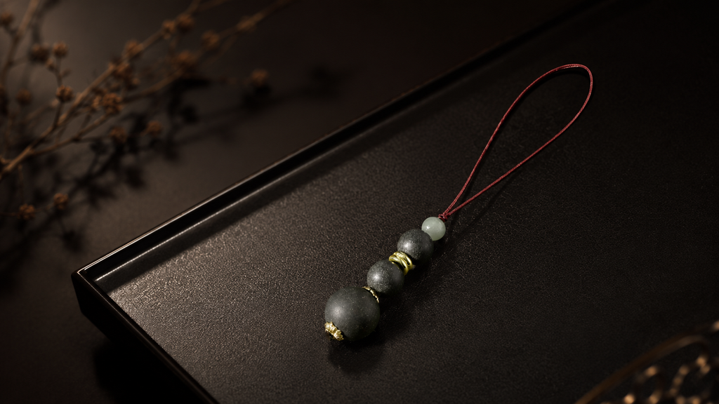 "Ruyi" Scented Botanical Phone Charm | Peace & Prosperity Blend