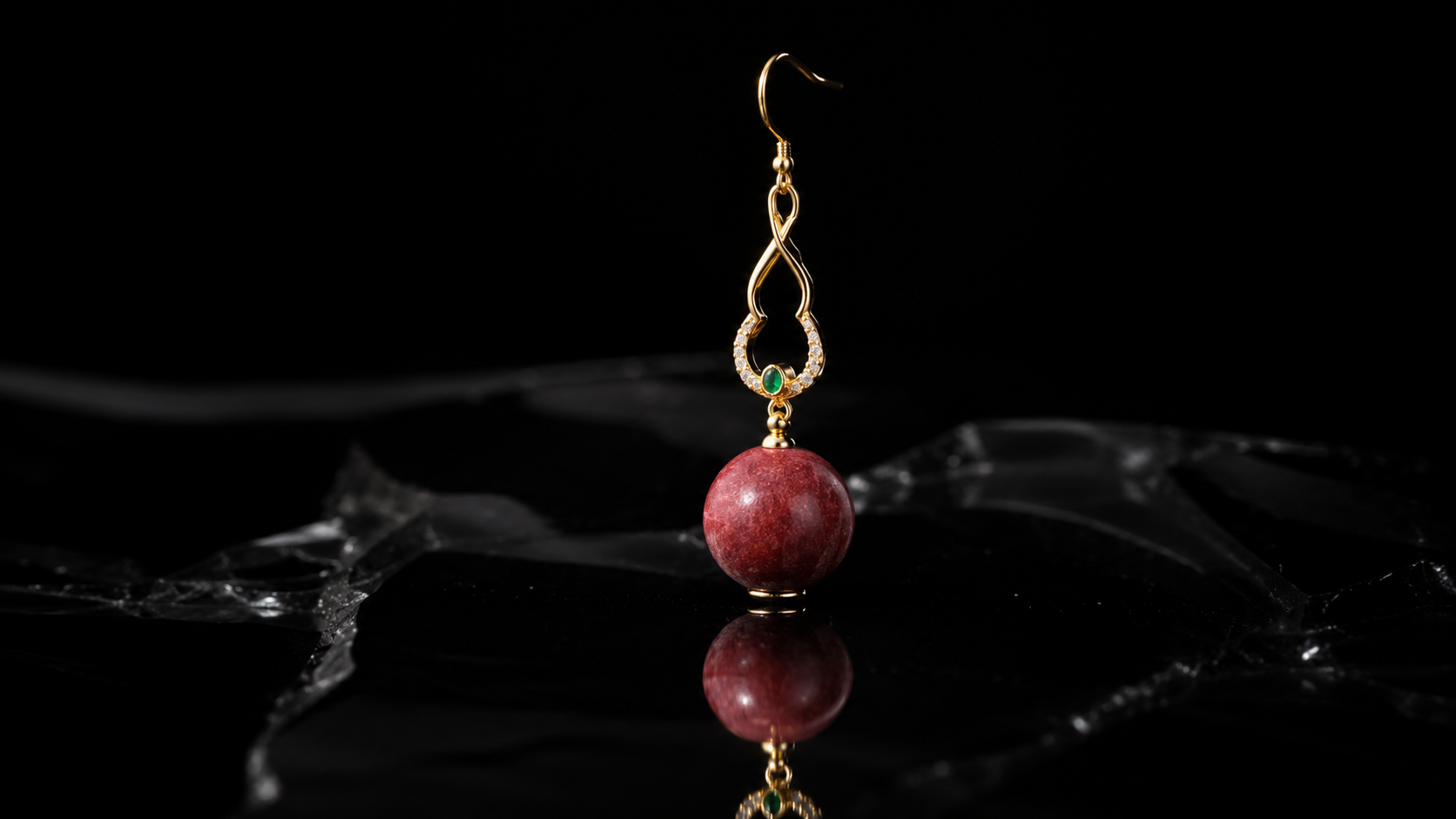 "Lady of Flowers" Scented Botanical Drop Earrings | Handmade Aromatic Jewelry