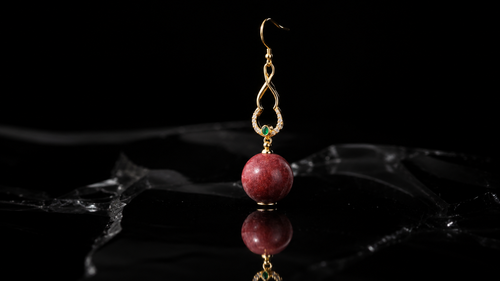 "Lady of Flowers" Scented Botanical Drop Earrings | Handmade Aromatic Jewelry